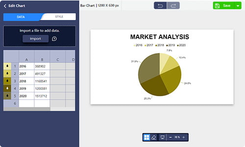 Add or upload your data